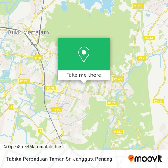 Peta Tabika Perpaduan Taman Sri Janggus
