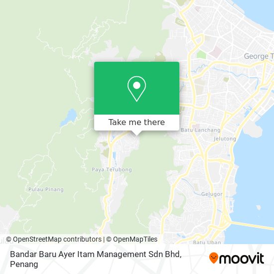 Bandar Baru Ayer Itam Management Sdn Bhd map