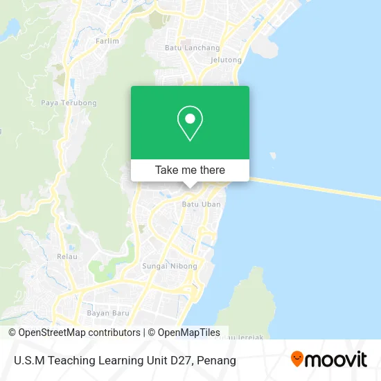 U.S.M Teaching Learning Unit D27 map
