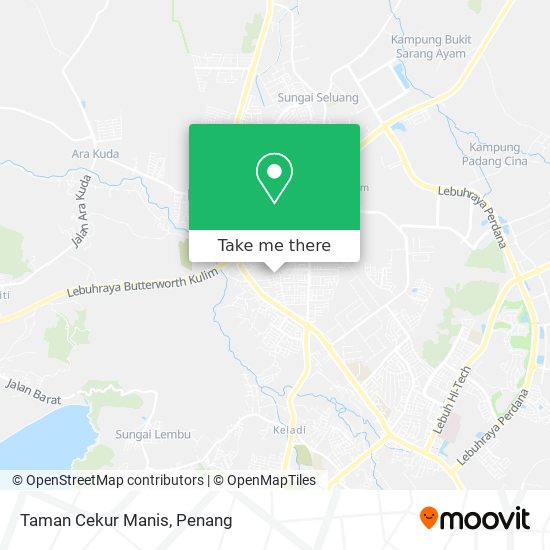 Peta Taman Cekur Manis