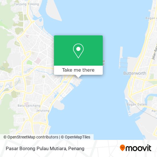 Peta Pasar Borong Pulau Mutiara