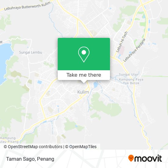 Taman Sago map