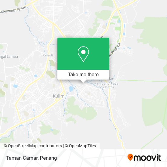 Taman Camar map