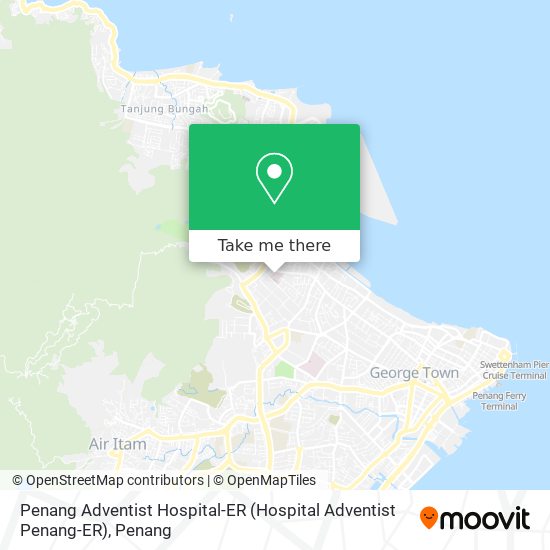 Penang Adventist Hospital-ER map