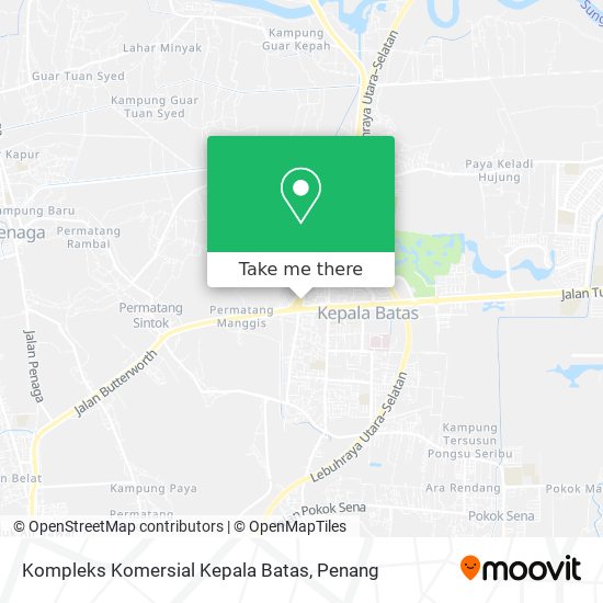 Kompleks Komersial Kepala Batas map