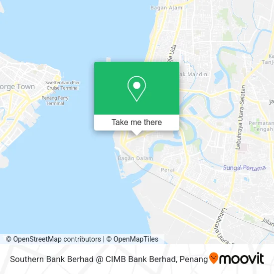 Southern Bank Berhad @ CIMB Bank Berhad map