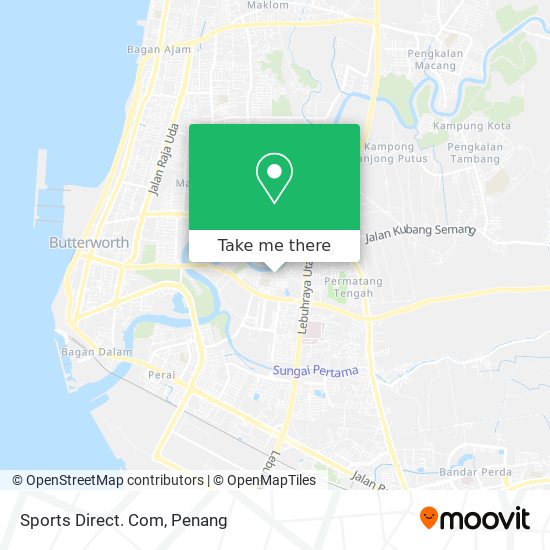 Sports Direct. Com map