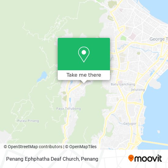 Penang Ephphatha Deaf Church map