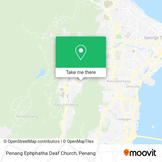 Penang Ephphatha Deaf Church map