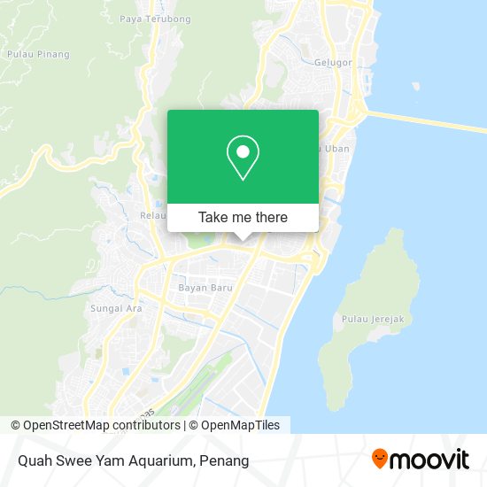 Quah Swee Yam Aquarium map