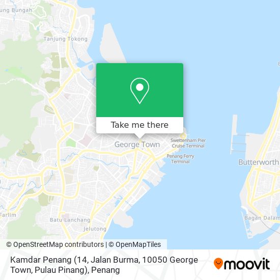 Peta Kamdar Penang (14, Jalan Burma, 10050 George Town, Pulau Pinang)