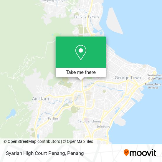 Syariah High Court Penang map