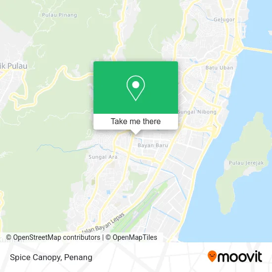 Spice Canopy map