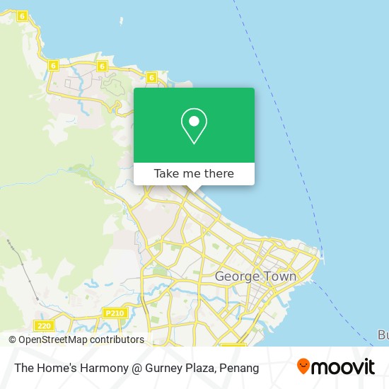 The Home's Harmony @ Gurney Plaza map