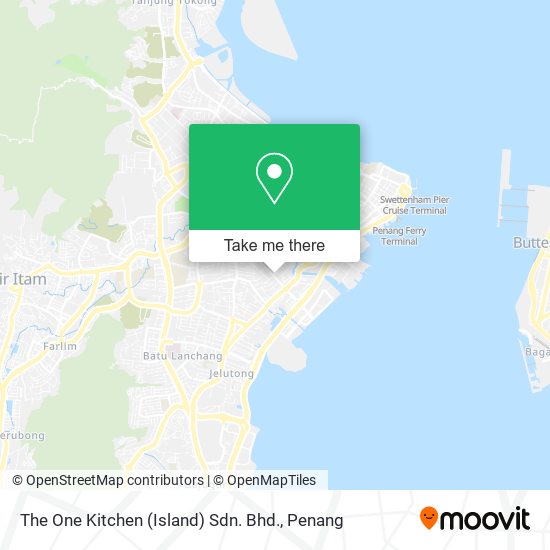 Peta The One Kitchen (Island) Sdn. Bhd.
