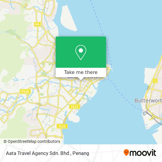 Aata Travel Agency Sdn. Bhd. map