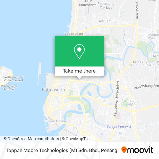 Toppan Moore Technologies (M) Sdn. Bhd. map