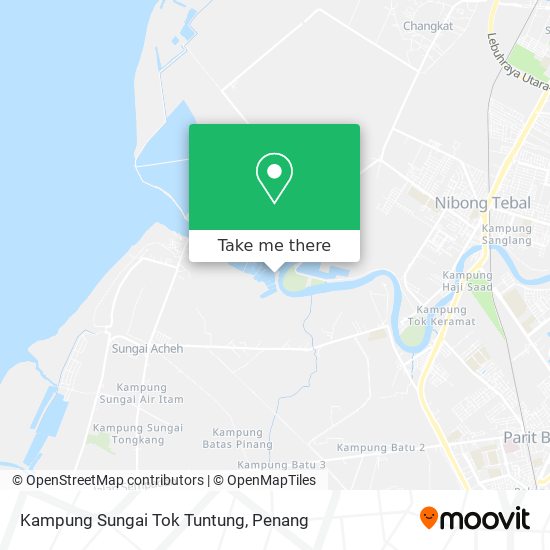 Peta Kampung Sungai Tok Tuntung