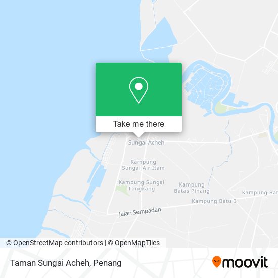 Taman Sungai Acheh map