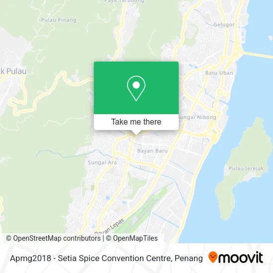 Apmg2018 - Setia Spice Convention Centre map