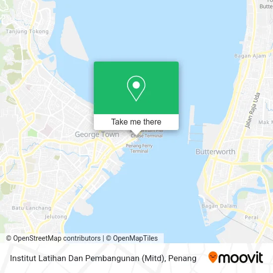 Institut Latihan Dan Pembangunan (Mitd) map