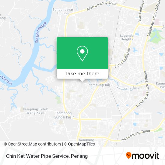 How to get to Chin Ket Water Pipe Service in Kedah by Bus or Train?