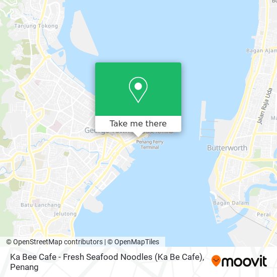 How To Get To Ka Bee Cafe Fresh Seafood Noodles Ka Be Cafe In Pulau Pinang By Bus Or Ferry