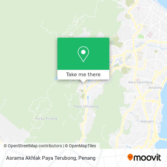 Asrama Akhlak Paya Terubong map