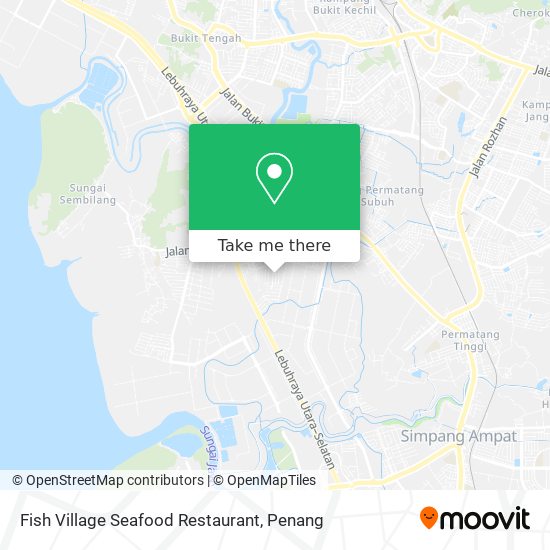 Fish Village Seafood Restaurant map