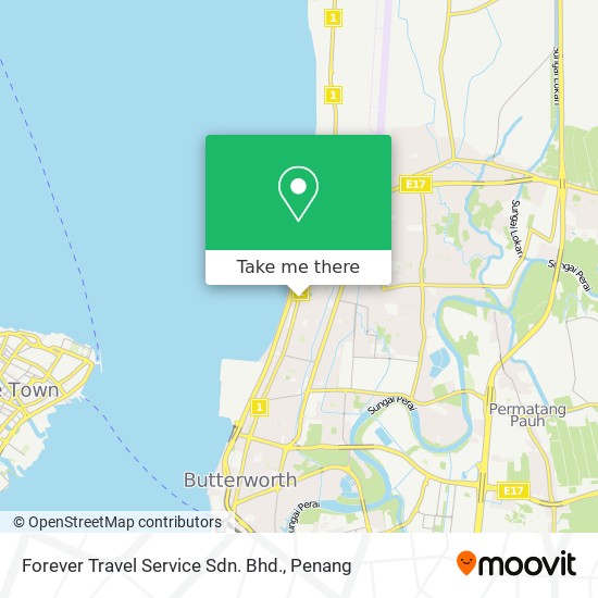 Forever Travel Service Sdn. Bhd. map