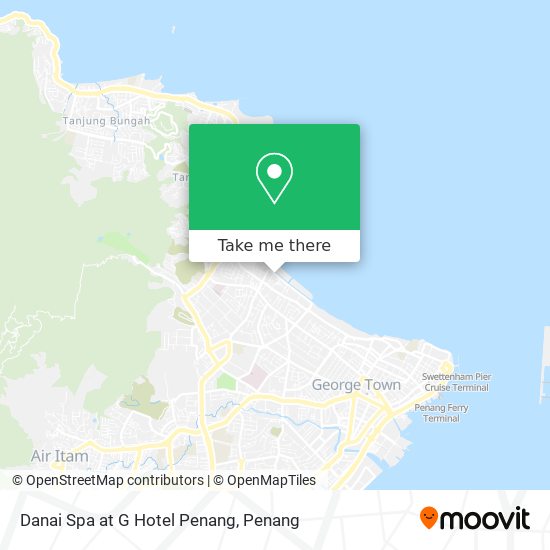 Danai Spa at G Hotel Penang map