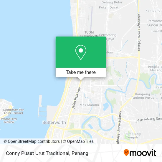 Conny Pusat Urut Traditional map