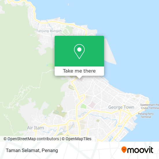 Peta Taman Selamat