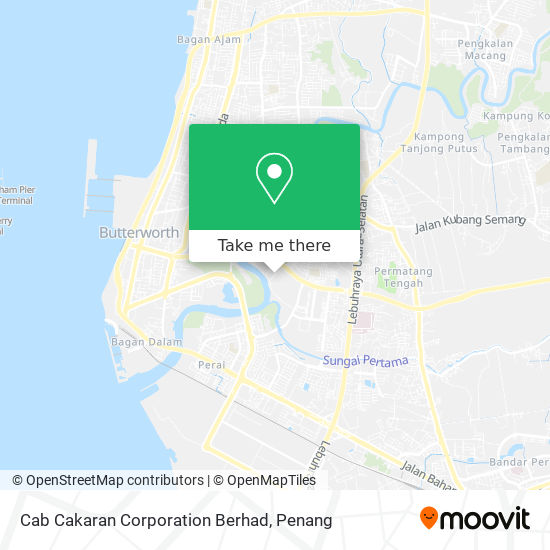 如何坐公交或轮渡去pulau Pinang的cab Cakaran Corporation Berhad