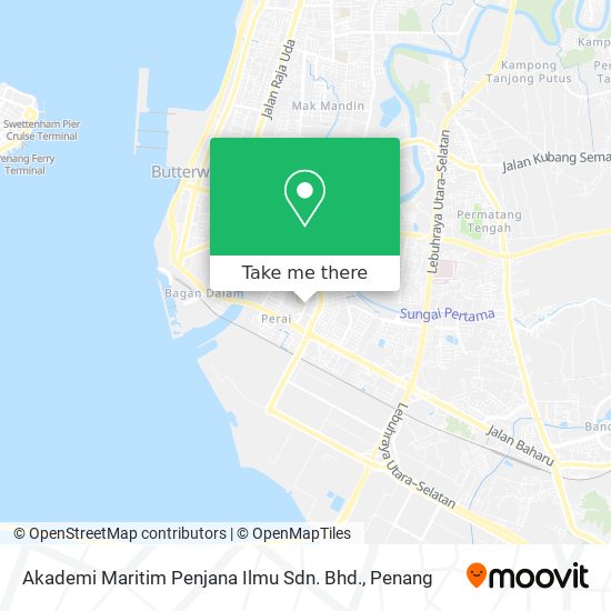 Peta Akademi Maritim Penjana Ilmu Sdn. Bhd.