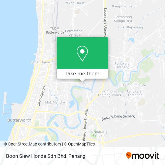 Boon Siew Honda Sdn Bhd map