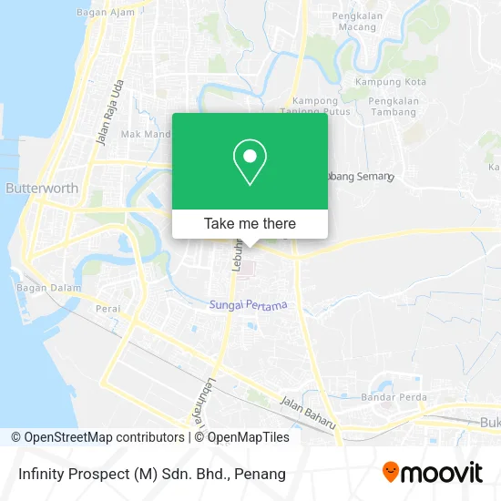 Infinity Prospect (M) Sdn. Bhd. map