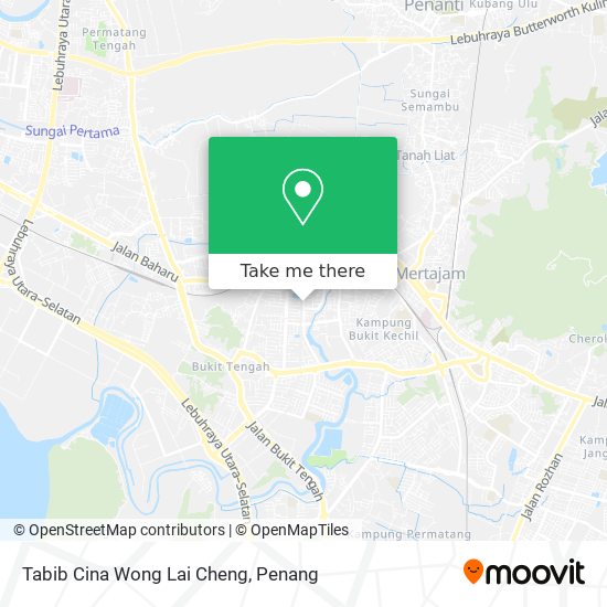 Peta Tabib Cina Wong Lai Cheng