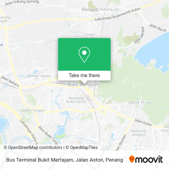 Bus Terminal Bukit Mertajam, Jalan Aston map
