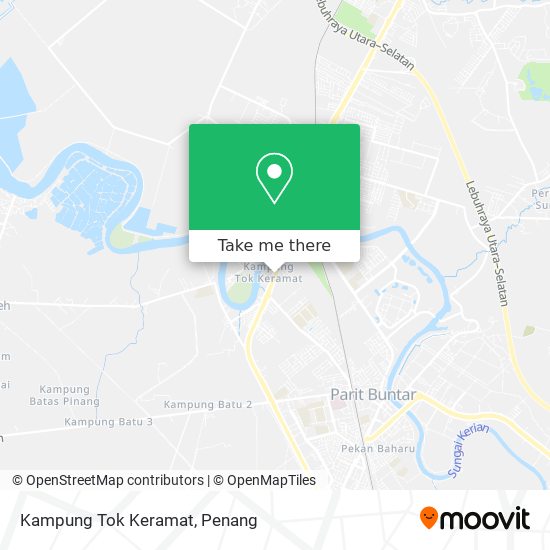 Peta Kampung Tok Keramat