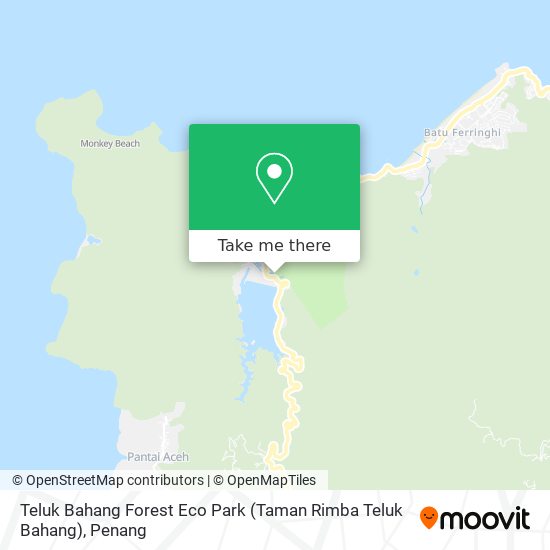 Teluk Bahang Forest Eco Park (Taman Rimba Teluk Bahang) map