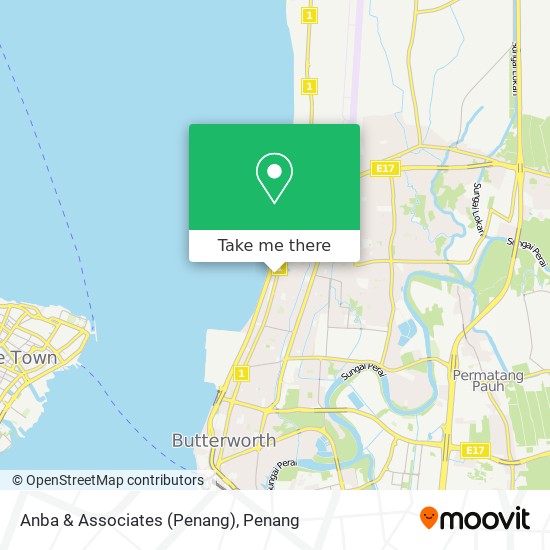 Anba & Associates (Penang) map