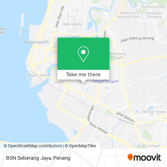 BSN Seberang Jaya map