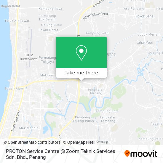 PROTON Service Centre @ Zoom Teknik Services Sdn. Bhd. map