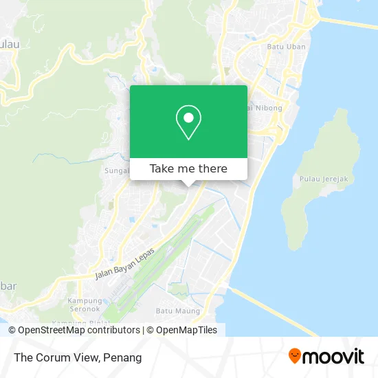 The Corum View map