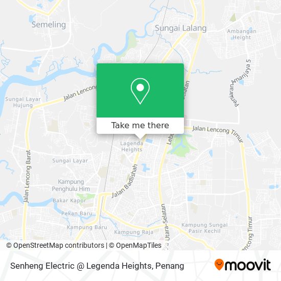 Peta Senheng Electric @ Legenda Heights