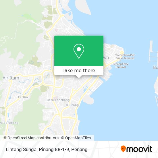 Peta Lintang Sungai Pinang 88-1-9