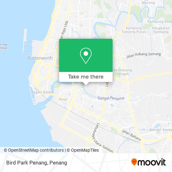 Peta Bird Park Penang