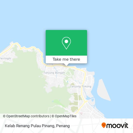 Peta Kelab Renang Pulau Pinang