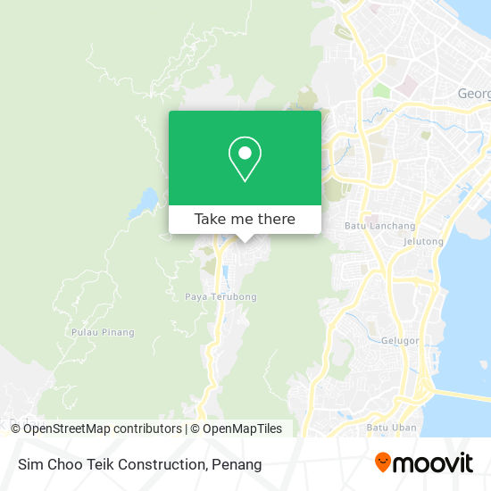 Sim Choo Teik Construction map